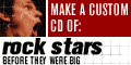 Make a custom CD of your favourite Rock-Stars